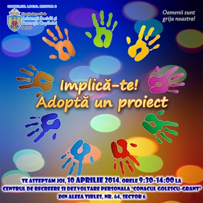 IMPLICA-TE! ADOPTA UN PROIECT!